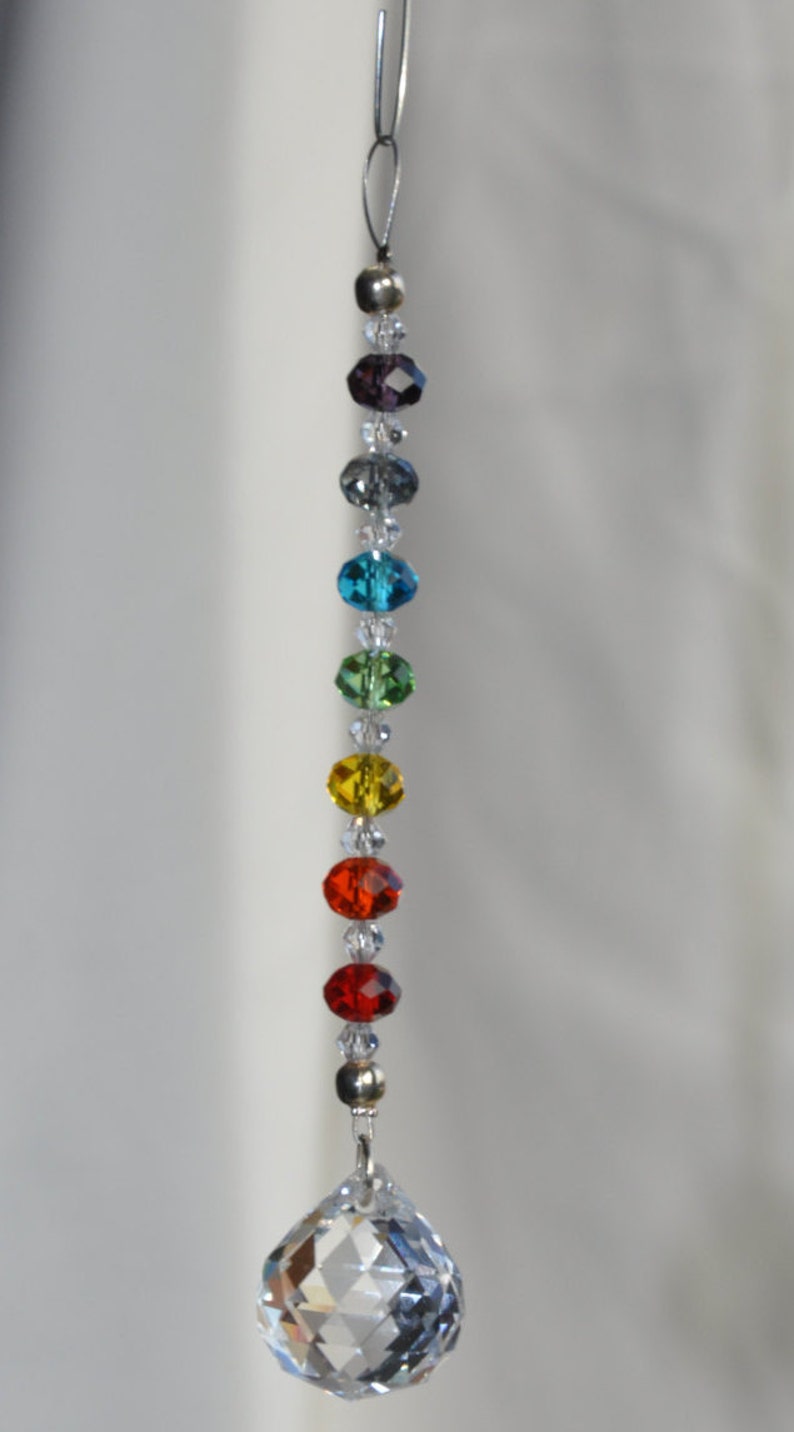 Mandark Car Rearview Mirror Charm, Crystal Hanging Rear View Ornaments