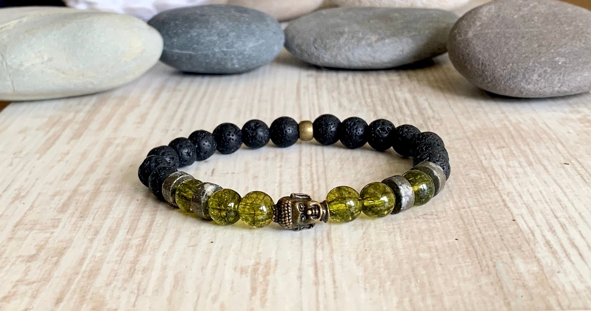 Peridot and Lava - Etsy