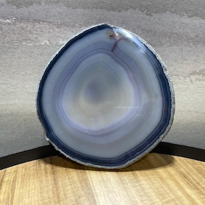 Thin Cut Polished Agate Quartz Slab From Brazil SSD809