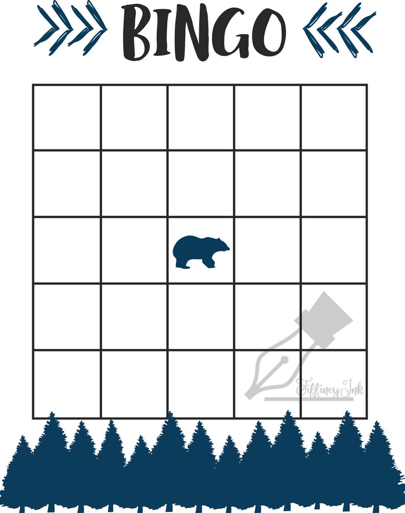 Baby Shower Games Mountains Wilderness Shower Games Hiking Etsy
