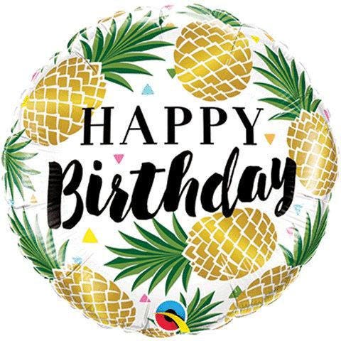 Happy Birthday Tropical Clip Art