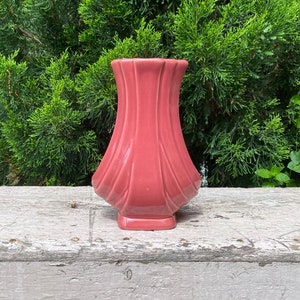 Mar-Kel Burgundy Swag Draped Vase