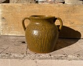 Whelchel Meaders Mossy Creek Pottery Two Handled Pot