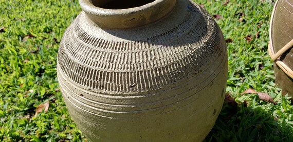 Pair Of Southeast Asian Malay Martaban Or Tempayan Rice Etsy