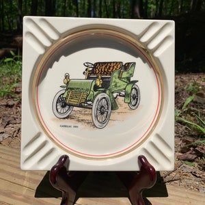 Hyalyn 1904 Cadillac Large Square Ashtray 615