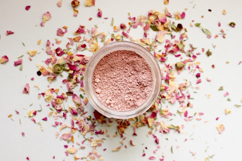 Wild Rose Clay Mask From Molly With Love Pink Face Mask Mud Mask image 4