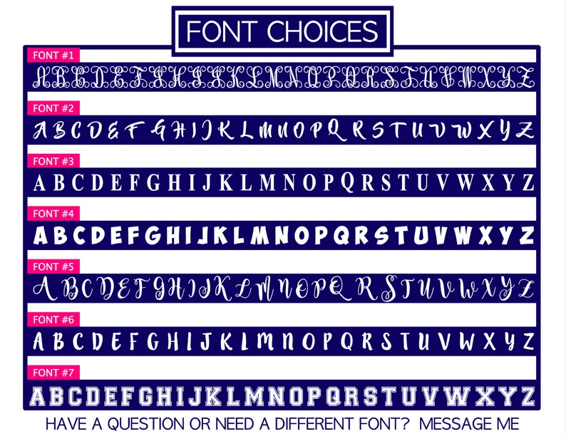 Vinyl Letter Decal for Any Cup Tumbler Water Bottle Etsy