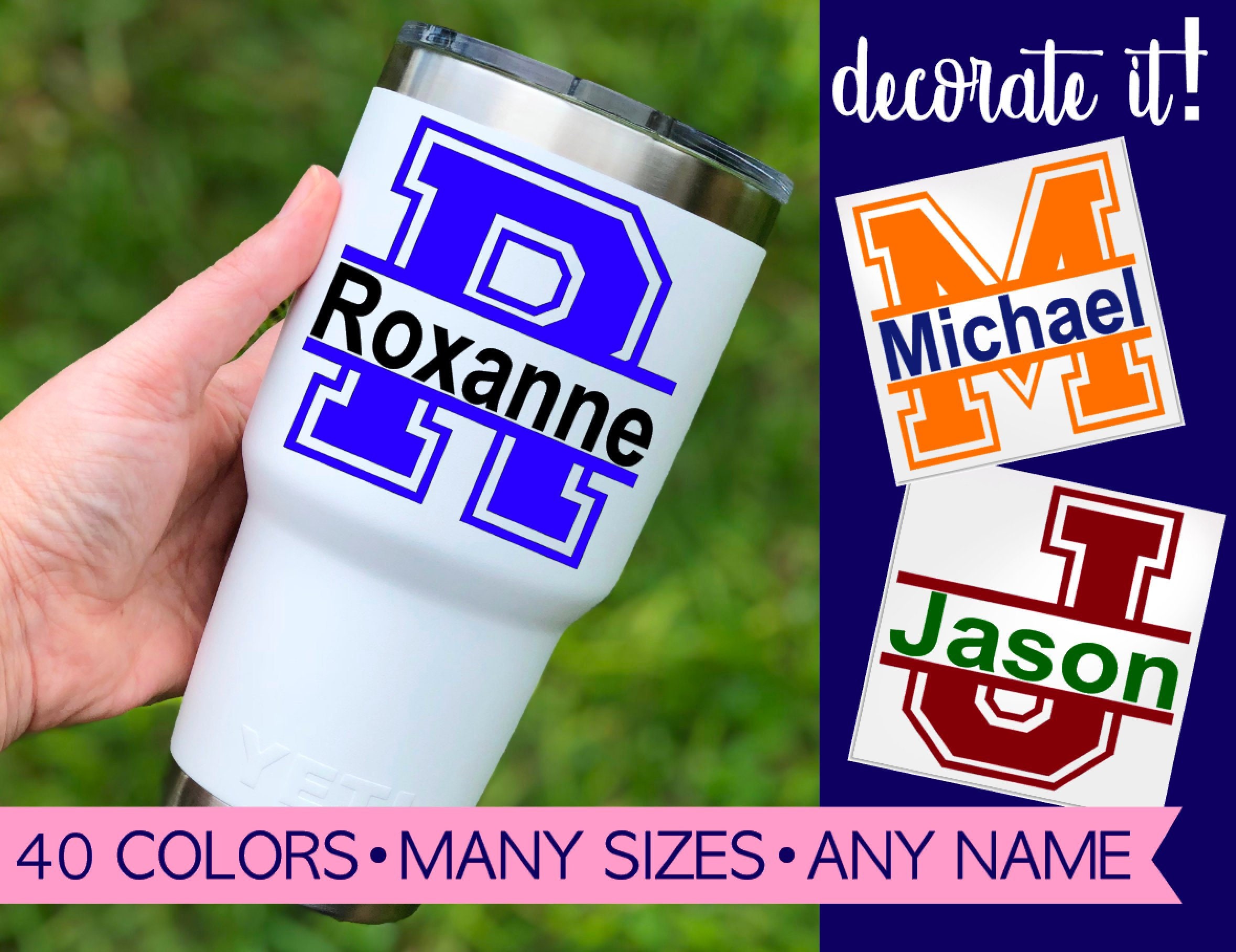 Yeti Decal for Men | Gift for Men | Gift for Him | Tumbler Decal for …
