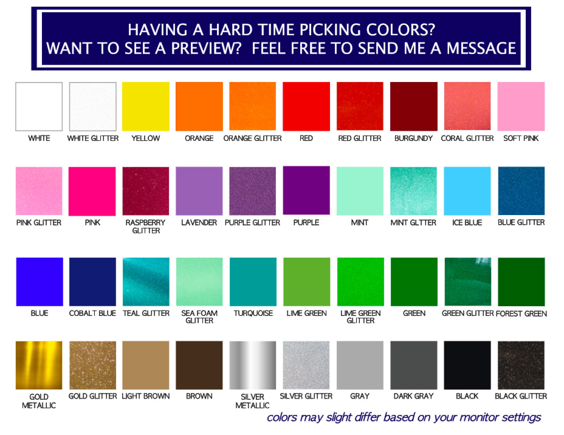 Name Decal Used for Labeling Any Hard Smooth Surface Such as Etsy