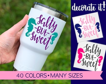 Summer Yeti Tumbler Decal | Yeti Decals Beach Decals | Sea Decals for Cups | Beach Decal 5SU2Y