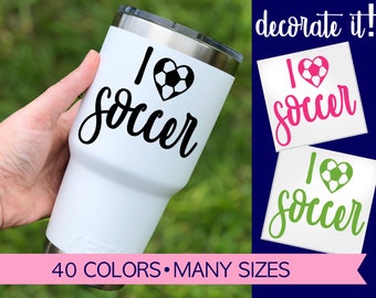 Soccer Decal | Soccer Coach Gift | Soccer Coach Decal | Soccer Stickers for Cups  5SP6Y