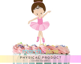 Ballerina Cake Topper, Ballerina Birthday Party, Ballet Party, Tutu Party, Pink Ballerina, Ballerina Princess