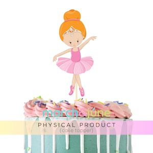 Ballerina Cake Topper, Ballerina Birthday Party, Ballet Party, Tutu Party, Pink Ballerina, Ballerina Princess