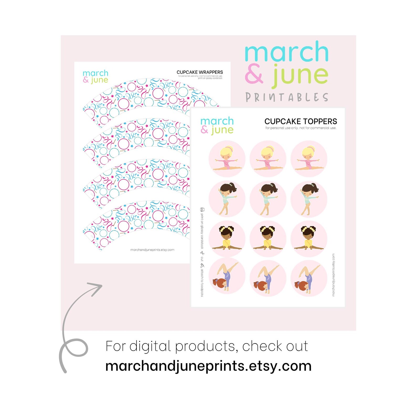 Dumpling Cupcake Toppers, Set of 12, Birthday Baby Shower Party Theme ...