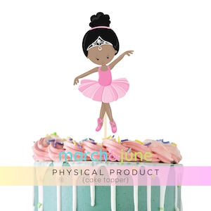 Ballerina Cake Topper, Ballerina Birthday Party, Ballet Party, Tutu Party, Pink Ballerina, Ballerina Princess