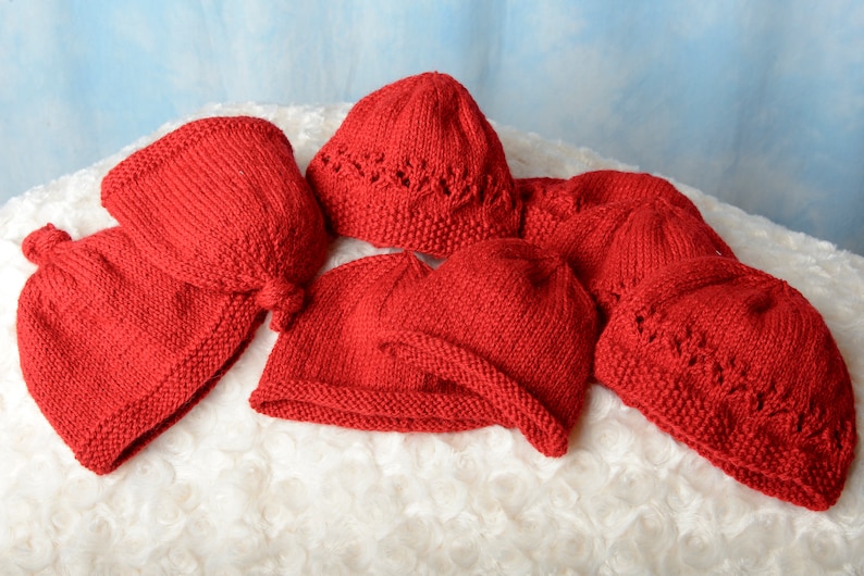 handmade baby hats