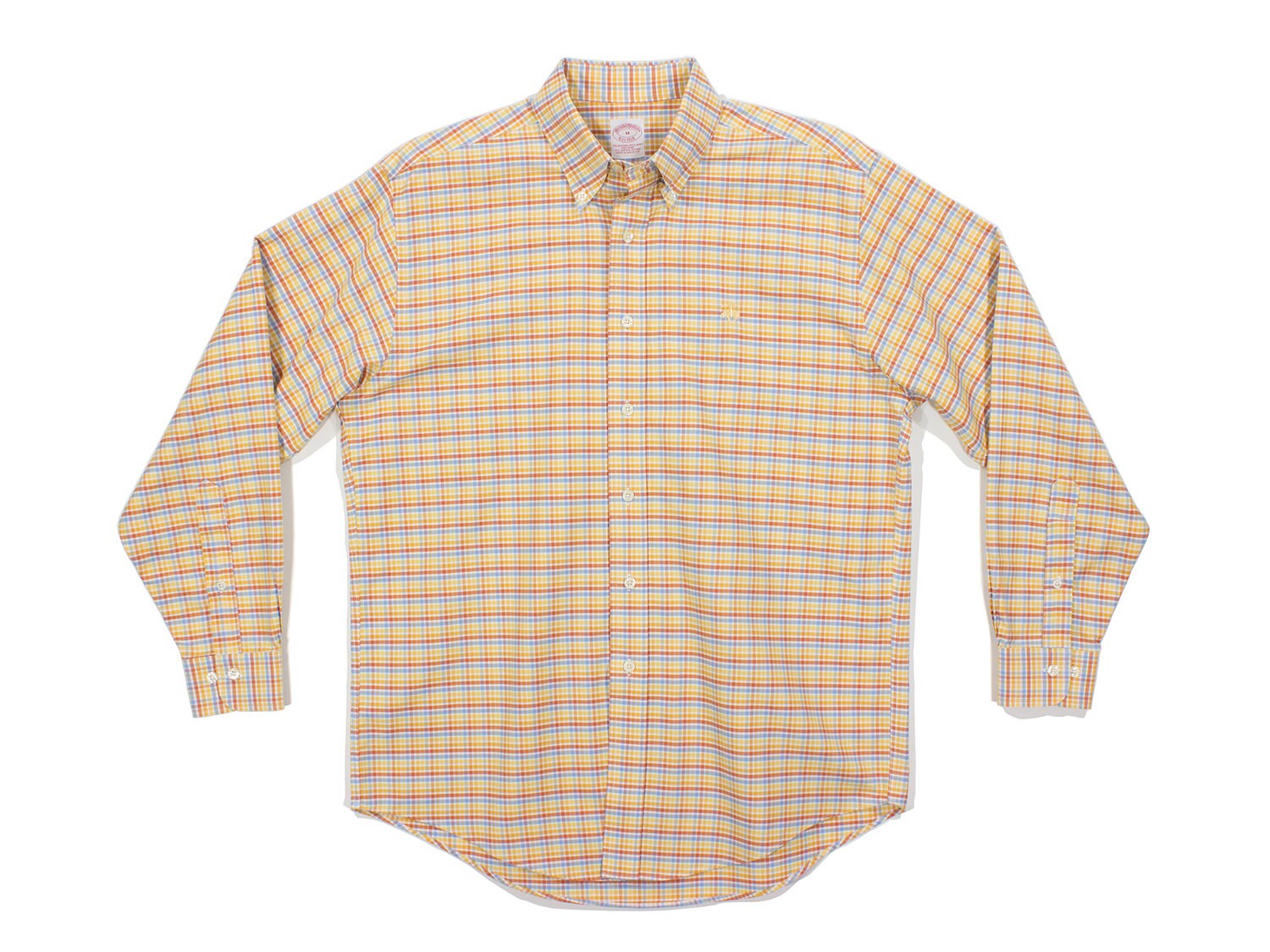 Brooks Brothers Oxford Shirt-orange 