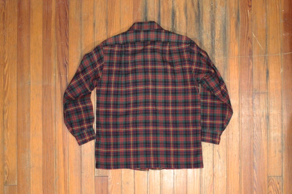 Vintage Pendleton Flannel Shirt - Red Green Blue … - image 4