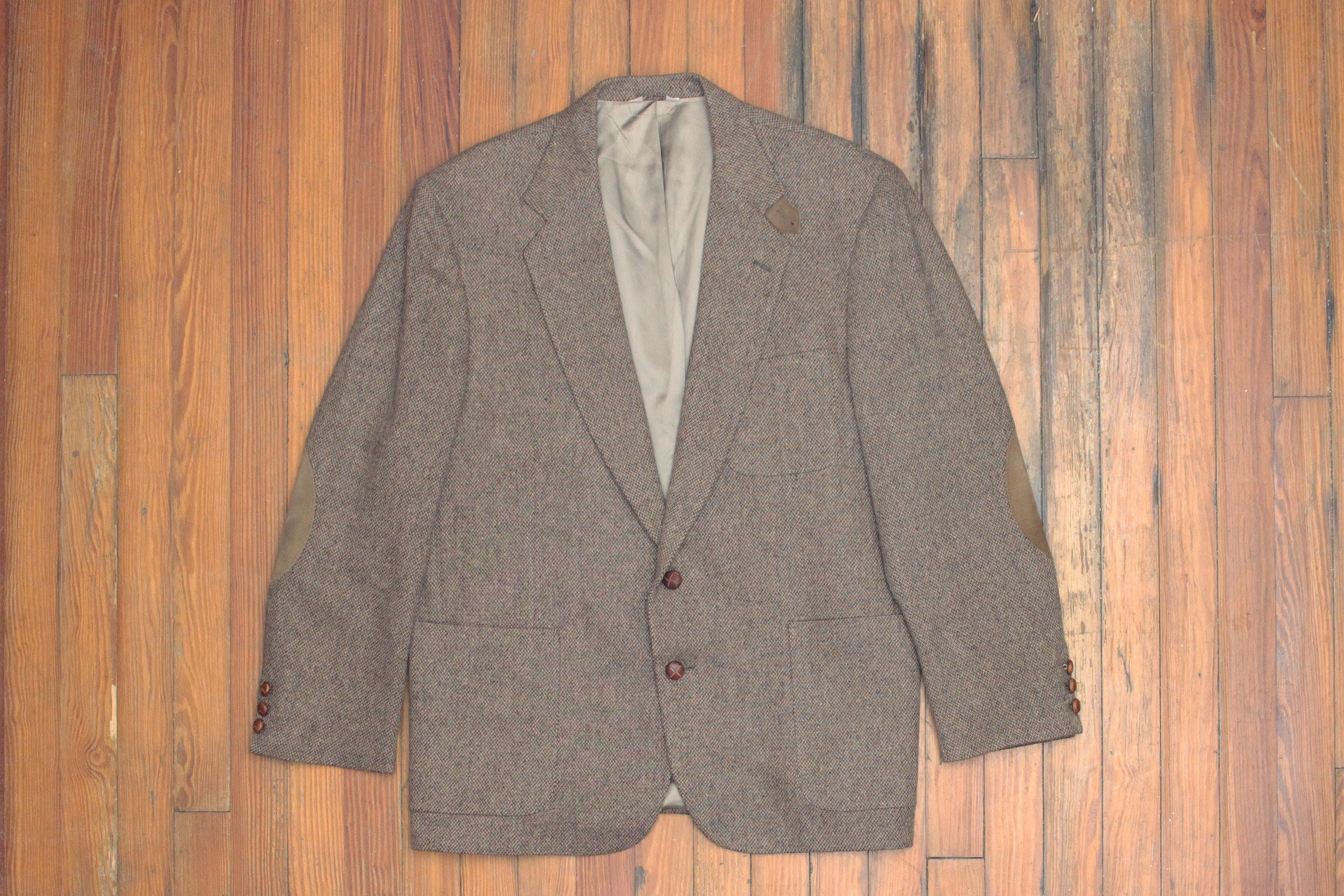 Mens wool blazer deals with elbow patch