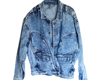 Acid Wash Denim Jacket
