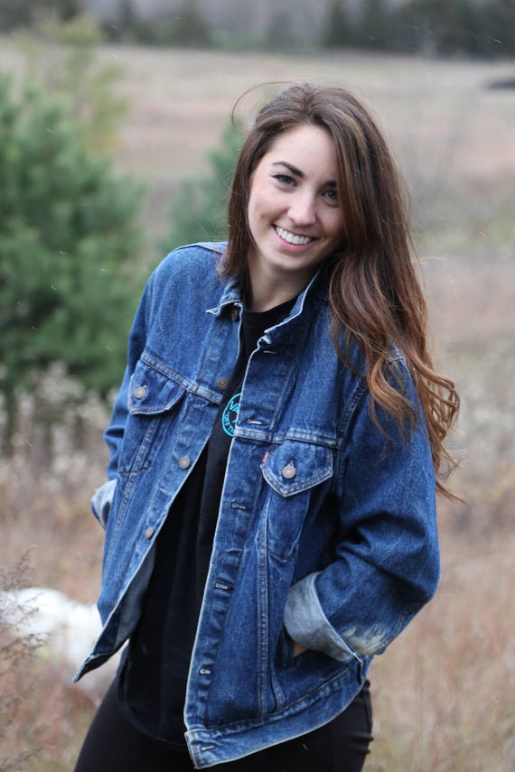 Vintage Denim Jacket Etsy