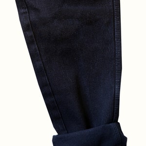 SALE Black High Waisted Denim Pants image 6