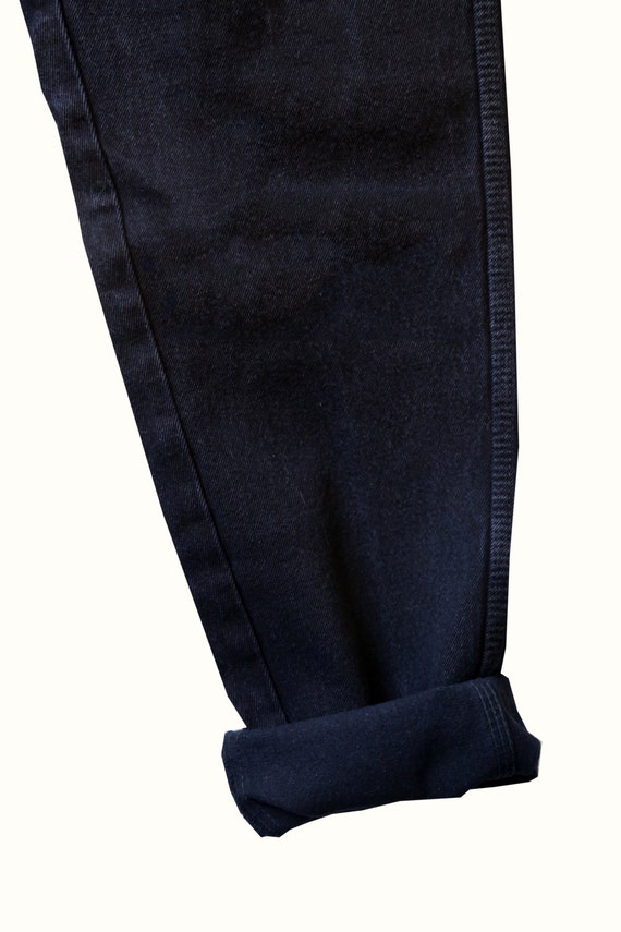 SALE - Black High Waisted Denim Pants - image 6