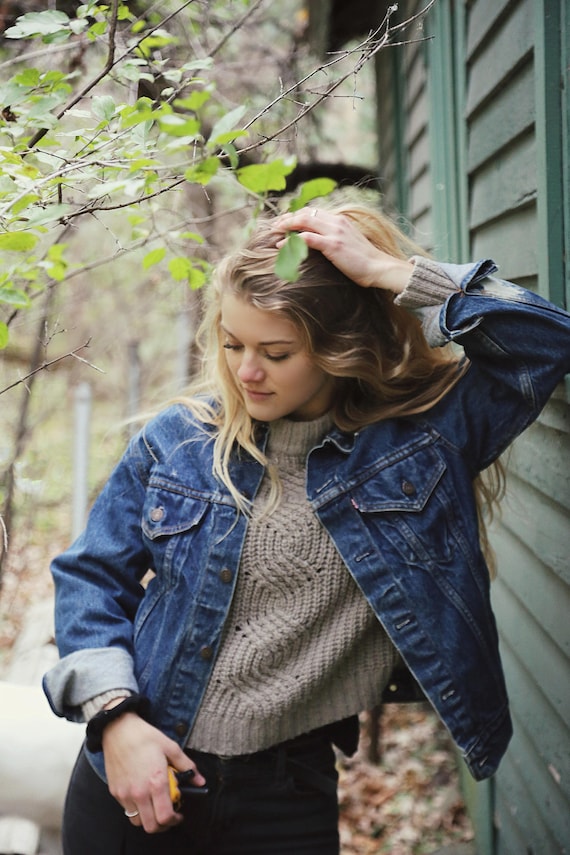 Vintage Denim Jacket - Etsy