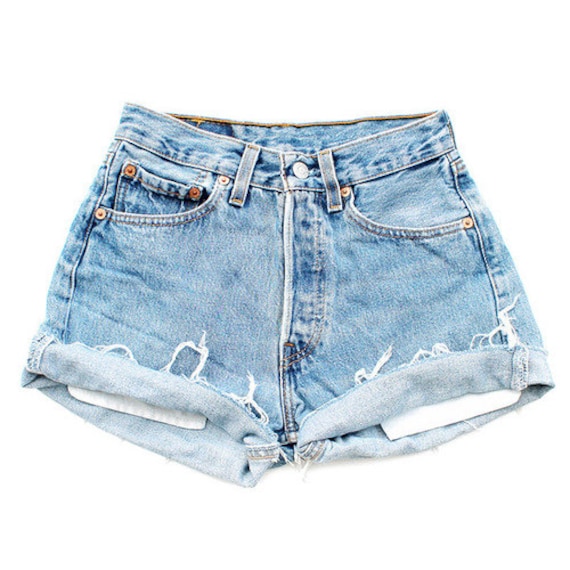 Vintage Light High Waisted Shorts - image 1