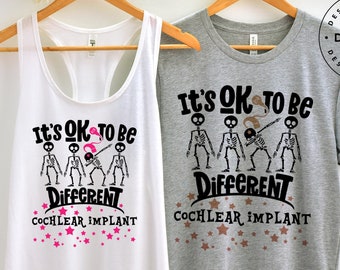 Cochlear Implants Svg, It&#39;s OK To Be Different Svg Png Dxf Eps Pdf Files