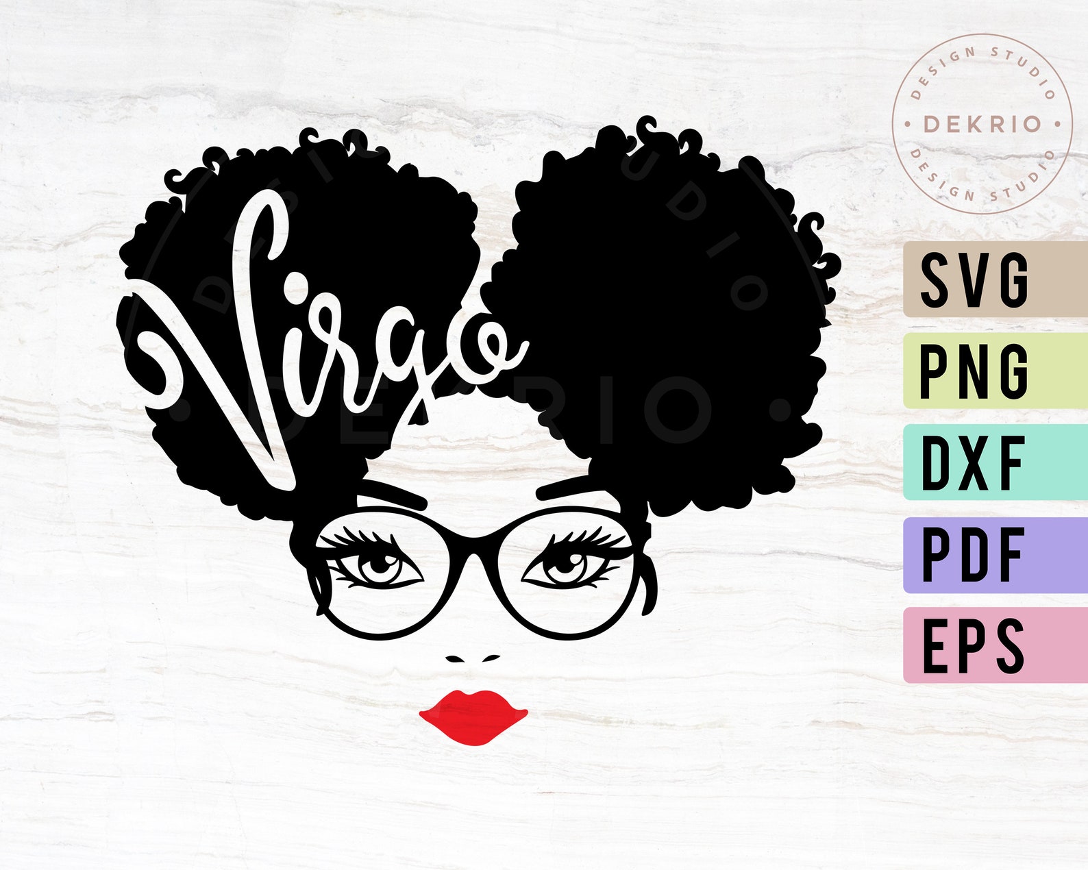 Download Virgo Svg Afro Woman Cut File August & September Birthday ...