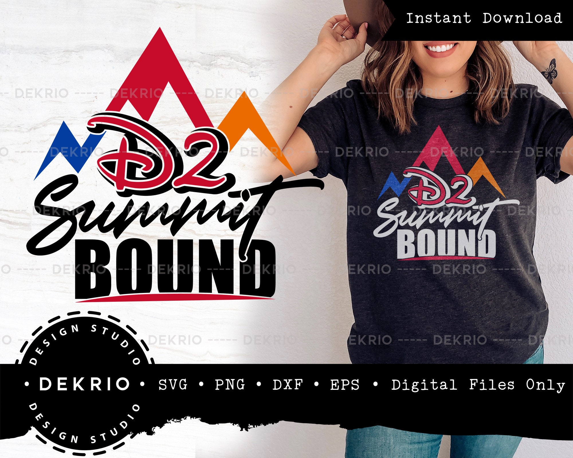 2022 D2 Summit Bound Svg PNG DXF EPS Vector Files Instant Etsy