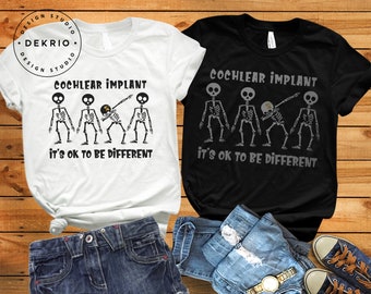 It&#39;s OK To Be Different Cochlear Implant Svg, Png Dxf Eps Pdf Files