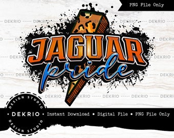 Jaguars PNG, Jaguar Pride, Jaguars Game Day Spirit PNG, Sublimation Design, High Resolution (300dpi), Instant Download, PNG Digital File