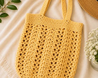 Willow Crochet Market Tote
