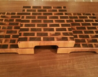 brick cutting board etsy