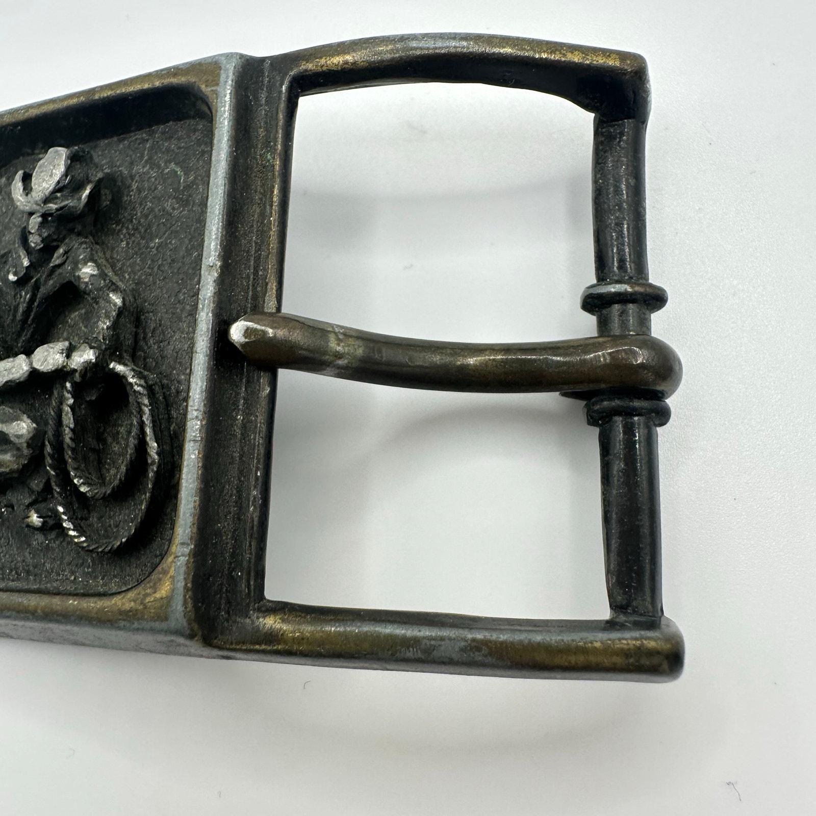 Chambers Phoenix Vintage Nickle Silver Brass Southwestern Cowboy