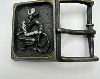 Chambers Phoenix Vintage Nickle Silver Brass Southwestern Cowboy