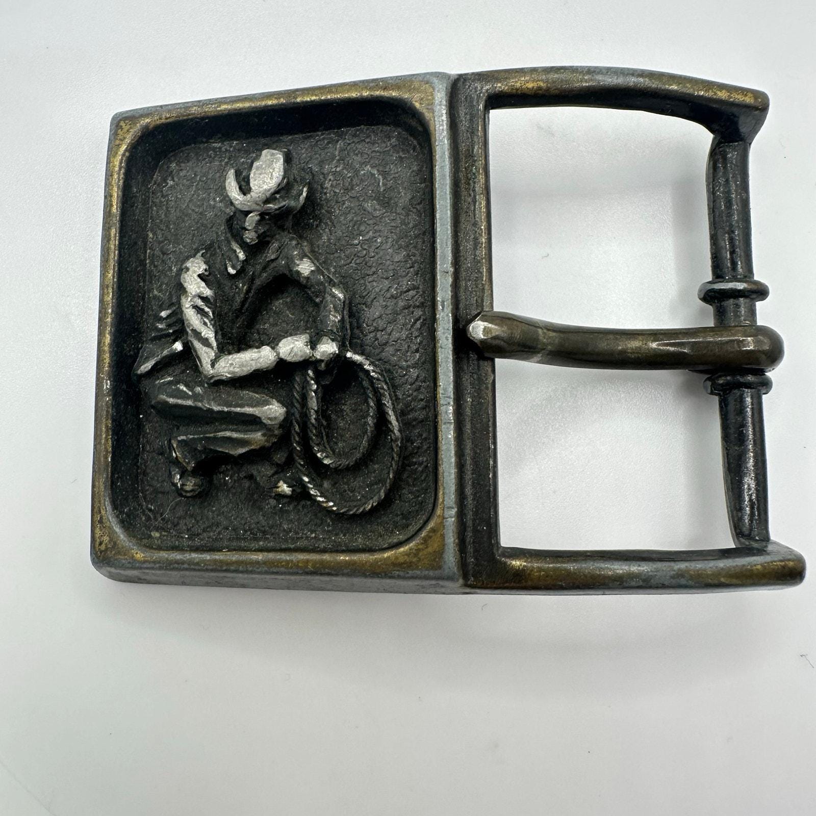 Chambers Phoenix Vintage Nickle Silver Brass Southwestern Cowboy