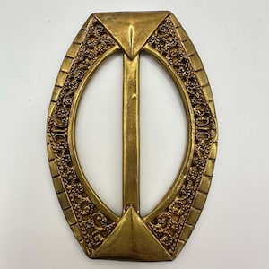 Gold Art Deco Belt - Etsy display picture 3