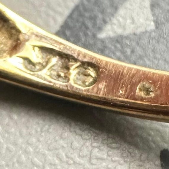 Solid 14kt yellow gold rectangular cut 6.5CT citr… - image 7