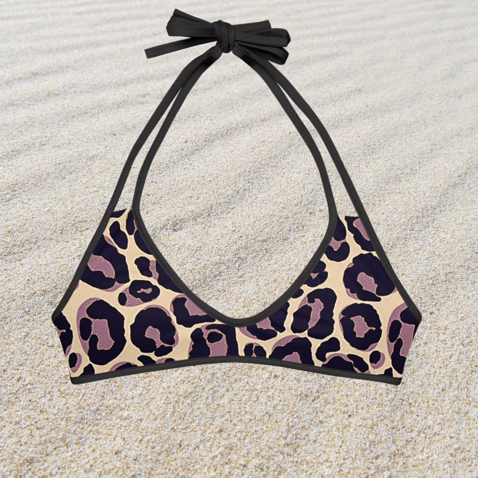 Leopard Spotted Fashion Bikini Top Etsy