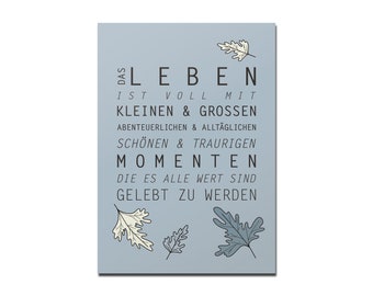 Postcard Moments of Life, DIN A6