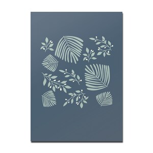 Poster DIN A5 und DIN A4 auf Recyclingpapier, Botanisch 12