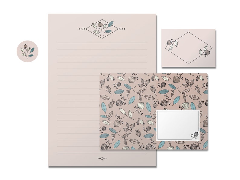 Stationery set 01 image 1