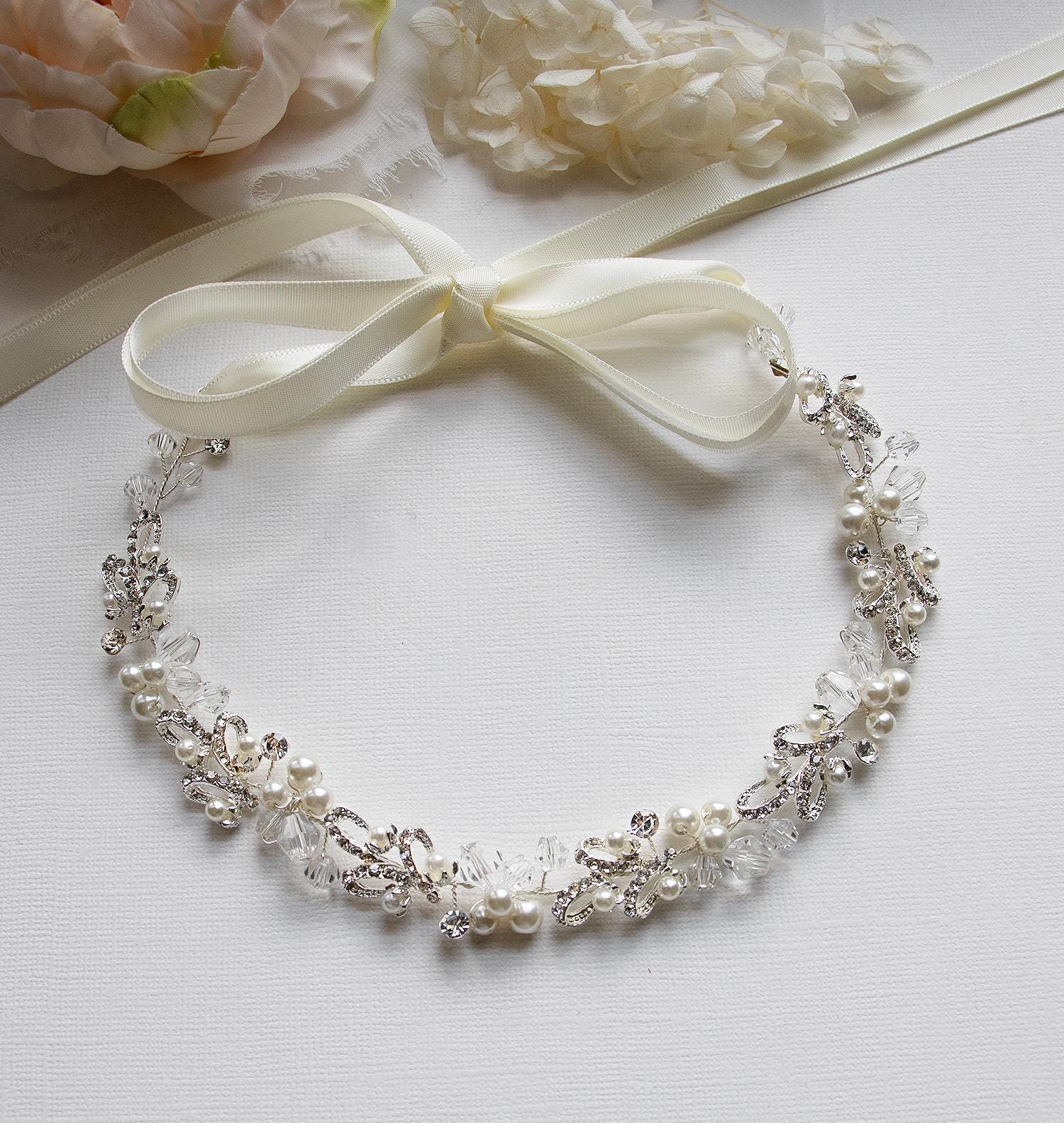 Flexible wedding hairpiece. Multi shape Tiara How To Choose A Bridal Headpiece main image 4