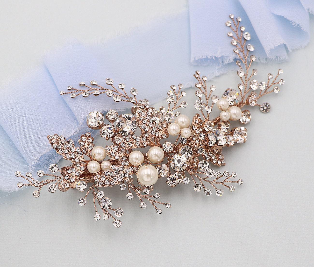 Never used gold and pearl embellished hair piece il_fullxfull.4776658786_q3zz.jpg main image 2