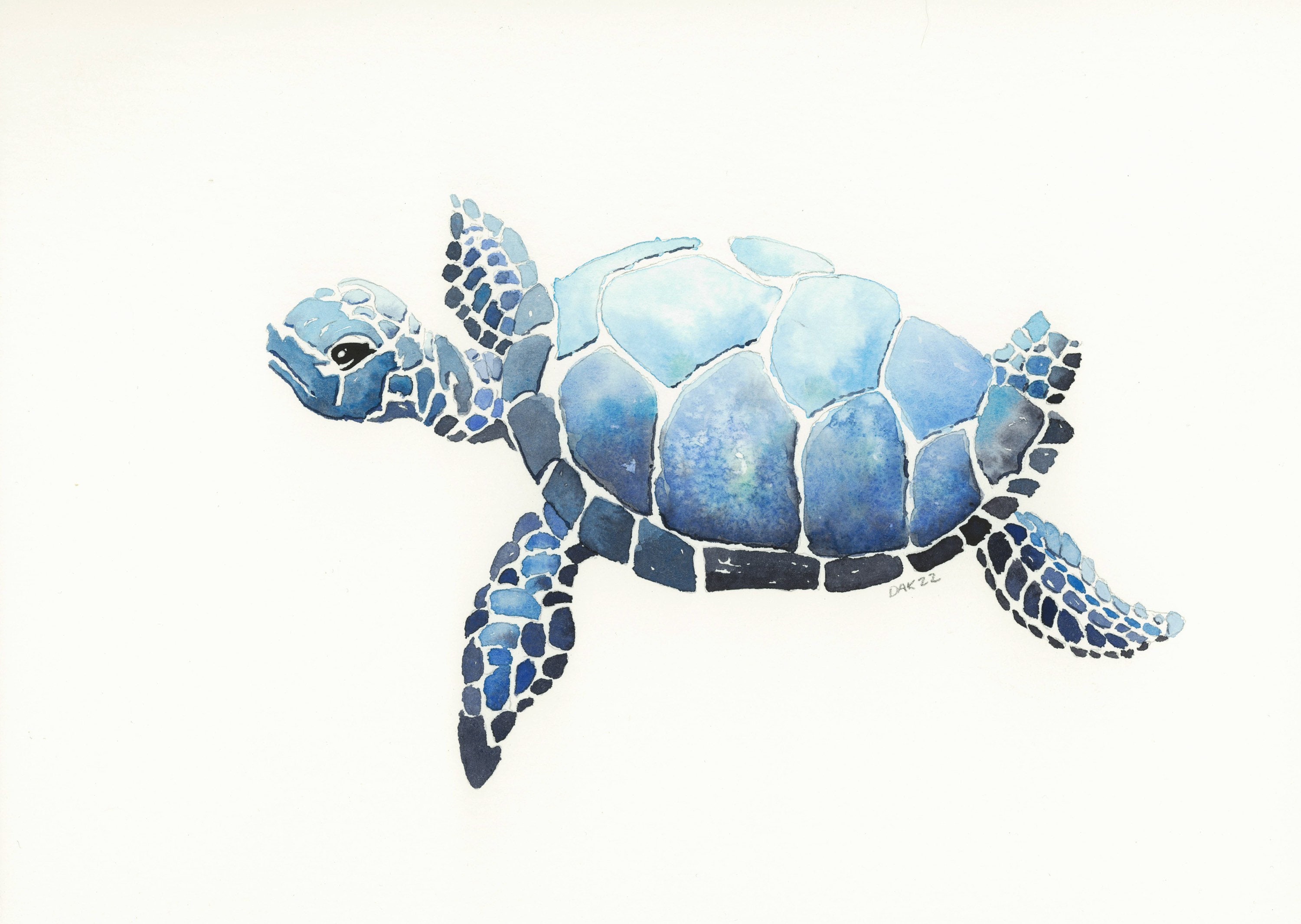 □ 沖縄竹富島/アクリル肉筆画/額付 □