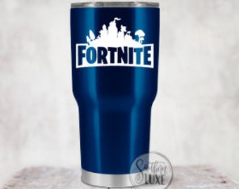fortnite custom yeti style tumbler fortnite fortnite gift tilted towers where we droppin battle royale 99 problems yeti - fortnite yeti