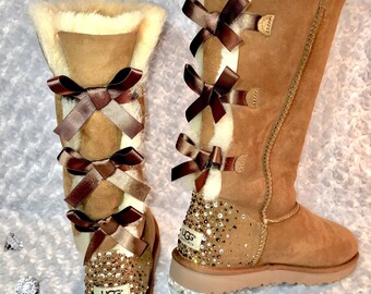 womens tall uggs with bows womens tall uggs with bows